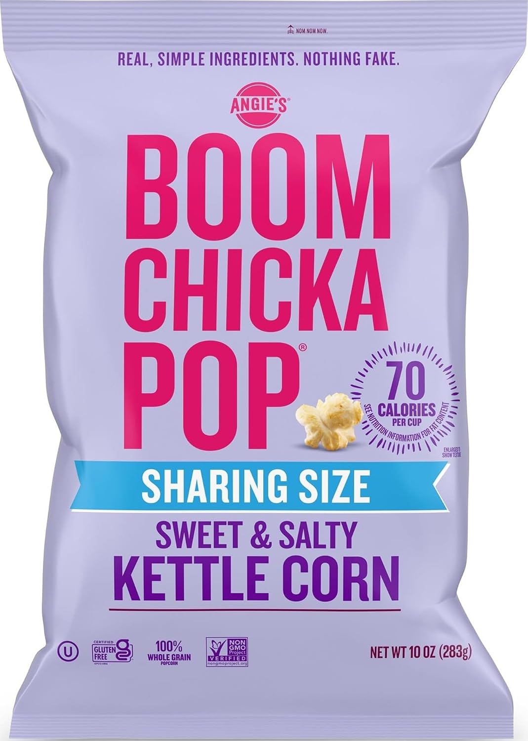 Pipoca doce e salgada BOOMCHICKAPOP 283 g 